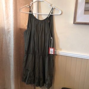 Military Green Romper